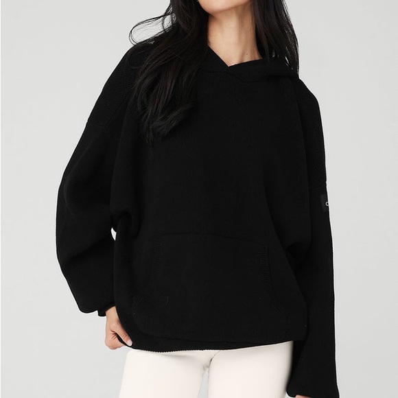 Limited Edition ALO Yoga Scholar Hooded Sweater - Picture 2 of 5